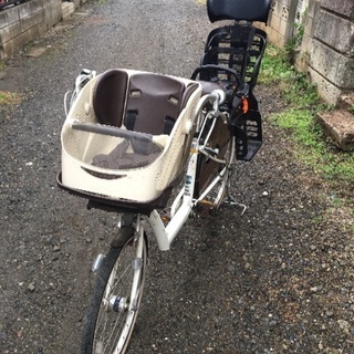 ブリジストン＊3段ギア付き子供乗せ自転車3人乗り