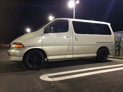人気車 珍車 ホットロッド アメ車 グランビア ハイエース ディーゼル ターボ 軽油 低燃費 世田谷ベース サーフィン 牛若丸 市原のハイエースの中古車 ジモティー