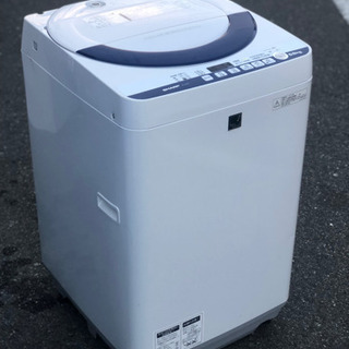 ?配達無料 2015年製? 洗濯機 5.5KG SHARP ?風乾燥 ?