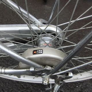 南12条店 27インチ シティサイクル 自転車 ママチャリ 3段切替え 鍵