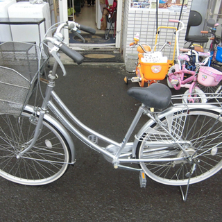 南12条店 27インチ シティサイクル 自転車 ママチャリ ３段...