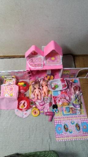 ドタキャン!!再出品！値下げ人形ままごと(メルちゃん)のセット