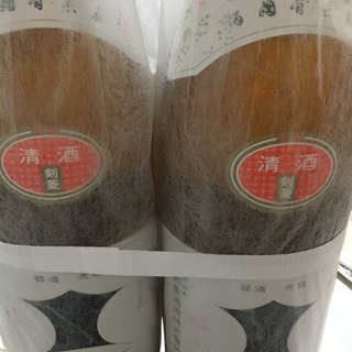 日本酒1.8ℓを二本