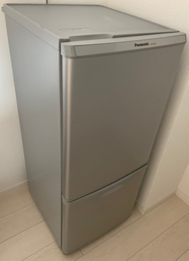 パナソニック Panasonic 2ドア冷凍冷蔵庫 NR-B149W-S 2017年製 138L 右開き シルバー