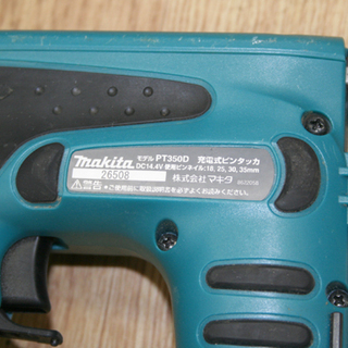 その他 makita/マキタ 充電式ピンタッカ PT350D 14.4V ケース 