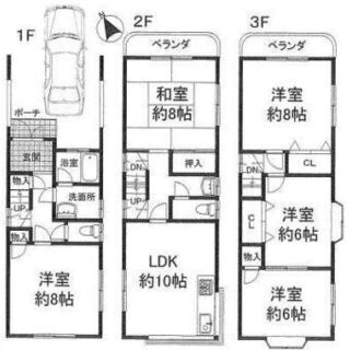 石切　内装工事済の５LDKの戸建て♪　頭金少なくてお困りの方！ご...