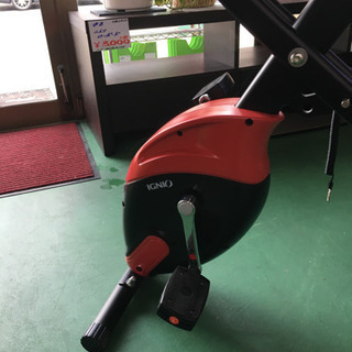 【在庫処分特価】RF0753 IGNIOフィットネスバイク 赤 FB-1712 − 京都府