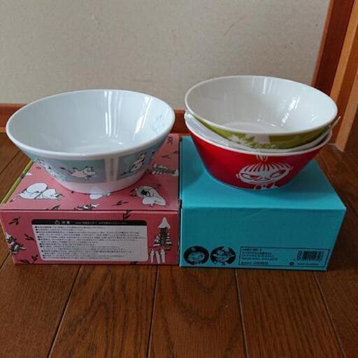 ムーミンどんぶり小どんぶりセット