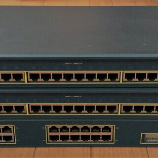 Cisco ルータ3台 L2スイッチ2台 L3スイッチ1台 Fu1ton 下落合の周辺機器の中古あげます 譲ります ジモティーで不用品の処分