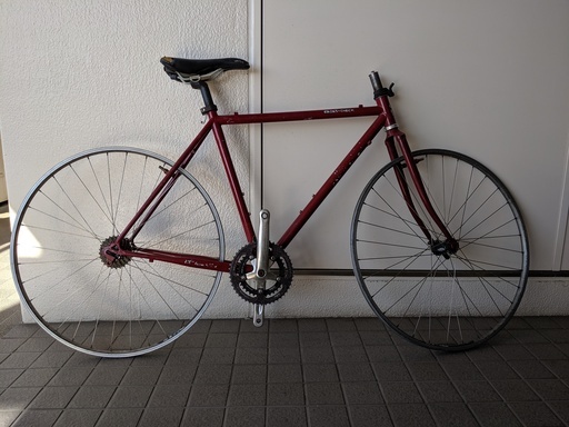 SURLY CROSS CHECK BLOOD RED フレームとフォーク
