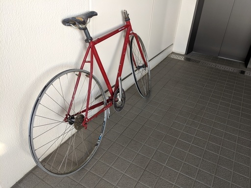 SURLY CROSS CHECK BLOOD RED フレームとフォーク