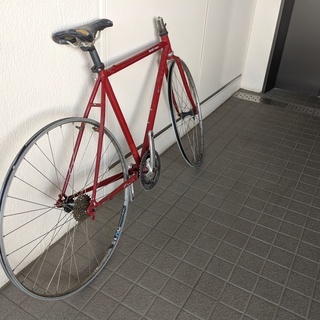 SURLY CROSS CHECK BLOOD RED フレームとフォーク
