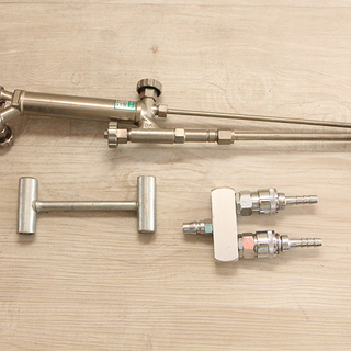 ガス切断機セット アセチレン 酸素 ツインホース レギュレーター 溶断