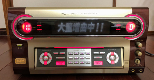 カラオケ 家庭用 DAM G100 2分待ち無し機 【公式通販】 ⭐️cyber DAM G100