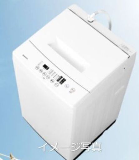 ✕【2018年式】全自動洗濯機6.0kg