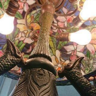 WIND AND SEA × N.HOOLYWOOD パーカー-ステンドグラス調 フロアスタンドランプ アンティーク