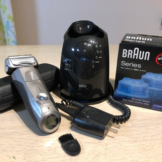 電動髭剃り(BRAUN Series7)取説付き 値下げ！