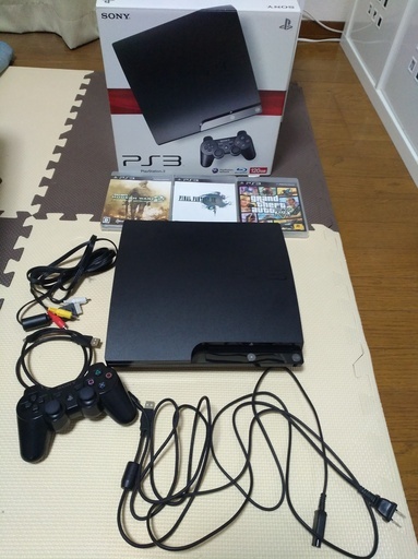 PS3本体120G+ゲーム3本