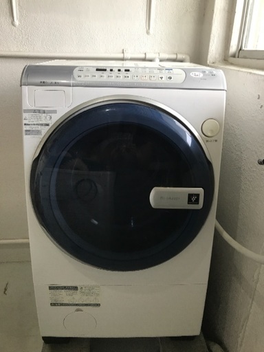 ドラム式シャープ洗濯乾燥機(2010製)