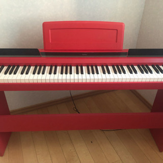 電子ピアノ KORG 170 赤