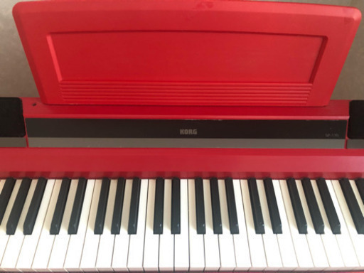 電子ピアノ KORG 170 赤