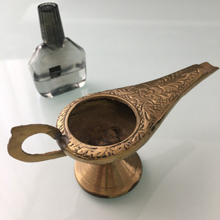 魔法のランプ型 香炉 お香 アラジンエスニック アロマ - 生活雑貨