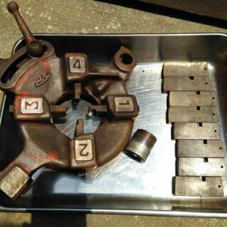 パイプマシーン　ねじ切り機