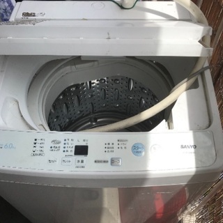 サンヨー 全自動洗濯機 実働