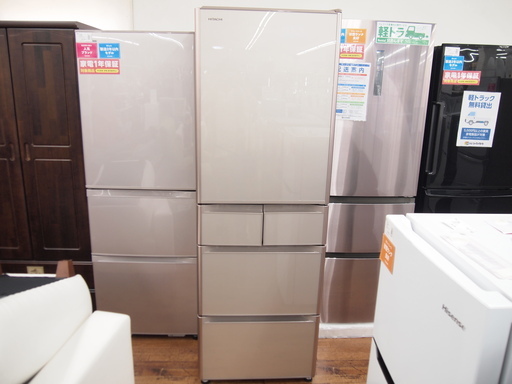 値下げしました!!安心の一年保証つき【トレファク入間店】2018年製 HITACHIの5ドア冷蔵庫をご紹介！