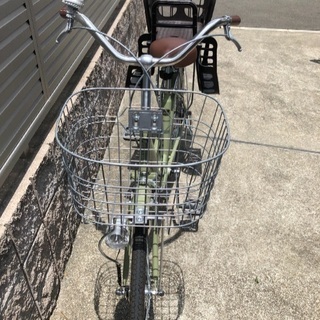 買って3ヶ月！子供乗せ自転車