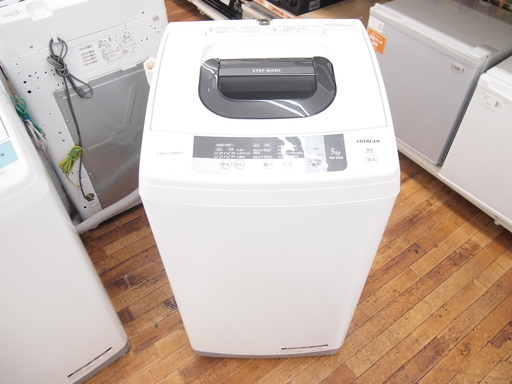 安心の6ヶ月保証つき【トレファク入間店】2016年製 HITACHIの5.0kg全自動洗濯機をご紹介！