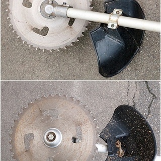 リョービ エンジン刈払機　動作OK　EKK-220A　Kスタート　肩掛けベルト付　チップソー径：230mm　2サイクルエンジン　排気量：21.7ml　草刈り