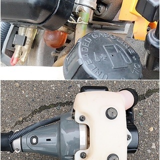 リョービ エンジン刈払機　動作OK　EKK-220A　Kスタート　肩掛けベルト付　チップソー径：230mm　2サイクルエンジン　排気量：21.7ml　草刈り