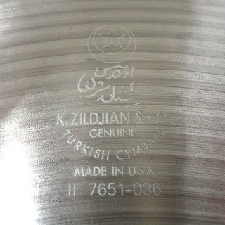 札幌【Zildjian/ジルジャン チャイナシンバル K Zildjian 19インチ