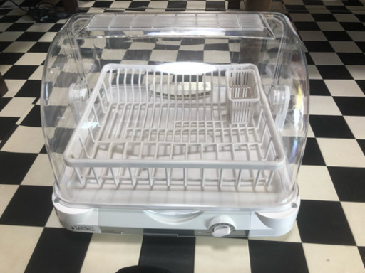 【リサイクルサービス八光　田上店　安心の3か月保証　配達・設置OK】コイズミ 食器乾燥機(樹脂かご) ホワイト KDE-5000/W