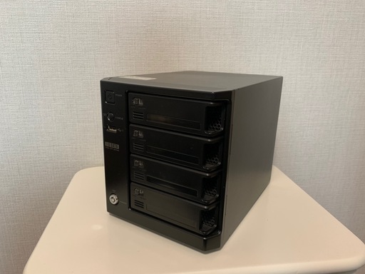 【6/22までに処分。最終0円早い者勝ち】中古アイオーデータ LANDISK HDL-GT（HDD1TB×4台搭載）　2台
