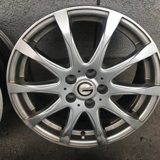 【格安】16×6.5 +48 100×5H　フォレスター　レガシー　インプレッサ　プリウス