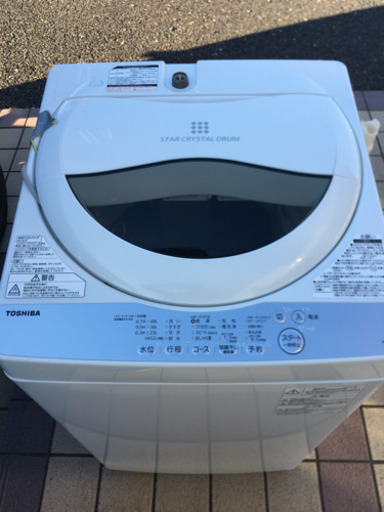お取り先決定！2018年式東芝電気洗濯機AW-5G6