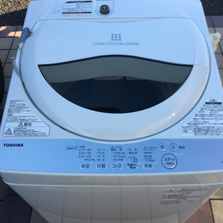 お取り先決定！2018年式東芝電気洗濯機AW-5G6