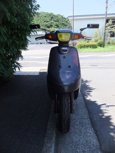 ヤマハ　ジョグアプリオ-タイプⅡ(4LV)チョイカスタム　実動中古車　バッテリーフル充電済み　タイヤ前後バリ山　バフ磨き済み　書類有り ヤマハ ジョグアプリオ-タイプⅡ(4LV)チョイカスタム 実動車