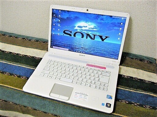 15.5型液晶/大容量！HDD320GB/MS Office 2016✎/Dual-Core CPU♪/快適♬メモリ4GB/DVDRW(書き込み可)/Bluetooth♬/HDMI/カメラ/マイク/SDカードリーダー/すぐ使えるWindows10 メディア作成ツール付/すぐ繋がるWi-Fi/点検整備清掃済み/SONY VAIO ゴールド