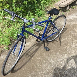 クロスバイク CREST 500mm ブルー
