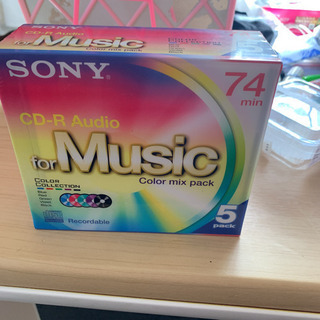 SONY CD-R 5枚組 新品