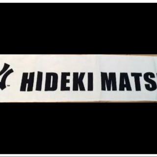  ⚾️希少⚾️松井秀喜⚾️ニューヨークヤンキース⚾️マフラータオ...