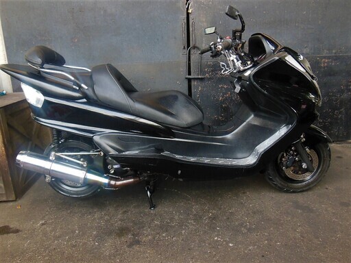 YAMAHA マジェスティ250Ｃ ブラック エアロカスタム 軽整備点検済み セル始動 好調 すぐ乗り出せます。マジェ マジェステイ YAMAHA マジェスティ250C ブラック エアロカスタム 軽整備点検済み