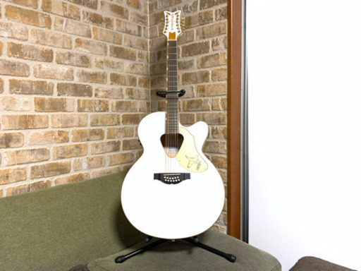 本文必読 交渉可能 Gretsch エレアコ ギター 12弦 ホワイト
