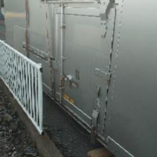 シャッター式 保冷コンテナ 頑丈 左右スライド式の扉 長さ462cm×幅222cm×高さ168cmくらい 旭市 シャッター式 保冷コンテナ 頑丈 左右スライド式の扉 長さ462cm×幅222cm