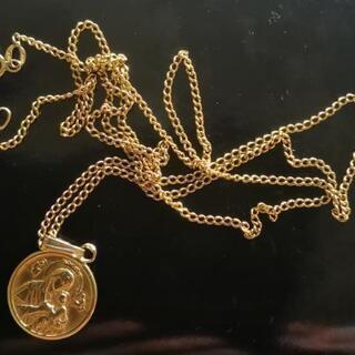 18K ネックレス　外国製