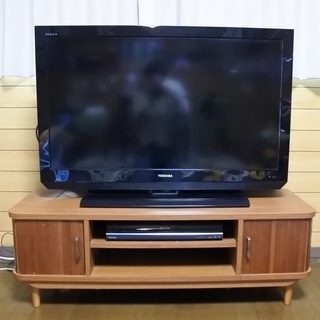 40型TV＆レコーダー＆テレビ台　東芝 TOSHIBA REGZ...