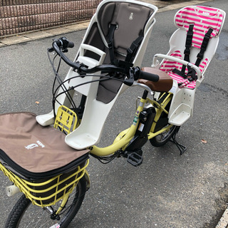 売約済み 美品 電動自転車 ブリヂストン bikke MOB 子供のせ